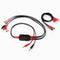 W106 Android Phones DC Power Supply Cable Phone Repair Test Wire for Samsung Huawei Xiaomi Power Cable Charging Wire Line