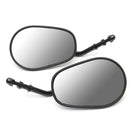 8mm Rear View Side Mirror Fits For Harley Davidson Sportster Touring XL 883