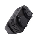 CS-489J1 Caravan Car Yacht 4.2A Dual USB Universal Car Charger with 12V Lamp Holder