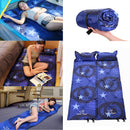 Trackman TM2106 Camping Sleeping Mattress Inflatable Moisture-proof Pad with Pillow 175x57x2.5cm