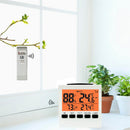 DANIU Wireless Weather Station LCD Digital Thermometer Hygrometer Indoor/Outdoor