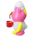 Kids Electric Bubble Tub Sheep Music Toys Automatic Shower Machine Blower Maker