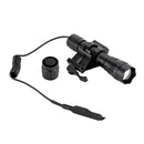 Alonefire TK503 Zoomable LED Flashlight Set Flashlight 18650 Flashlight Tactical Flashlight +20mm Rail Scope Mount