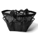 Outdoor Travel Portable Mesh Beach Handbag Tote Toys Storage Bag Pack Organizer Pouch