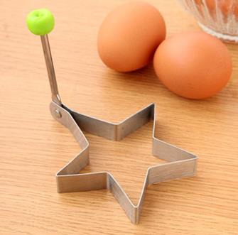 Kitchen Stainless steel Cute Shaped Fried Egg Mold Pancake Rings Mold