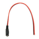 10PCS LUSTREON DC12V Female Power Supply Jack Connector Cable Plug Cord Wire 5.5mm x 2.1mm