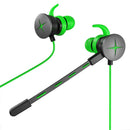 V7 Gaming Earphone Portable 3.5mm Waterproof Stereo Headphone with Pluggable Mic for Phone Laptop