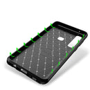 Bakeey Protective Case For Samsung Galaxy A9 Carbon Fiber Fingerprint Resistant Soft TPU Back Cover