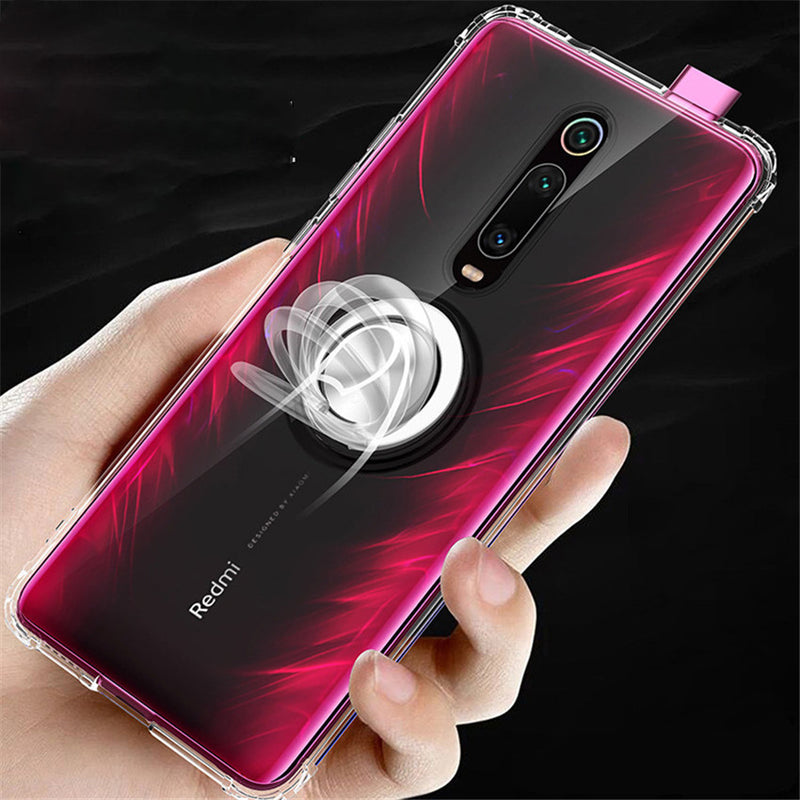 Bakeey Transparent With Ring Holder Soft TPU Protective Case For Xiaomi Mi9T /Xiaomi Mi 9T Pro / Xiaomi Redmi K20 / Redmi K20 PRO