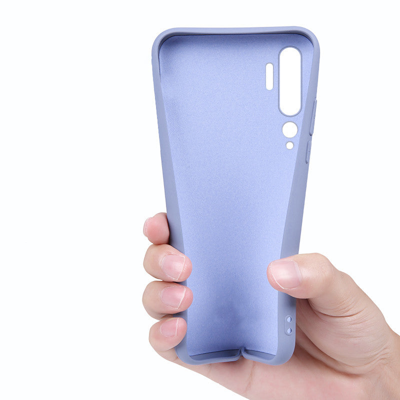 Bakeey Smooth Liquid Silicone Rubber Back Cover Protective Case for Xiaomi Mi Note 10 / Xiaomi Mi Note 10 Pro / Xiaomi Mi CC9 Pro
