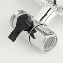 Plastic Silver Round Carbon Purifier Filter Water Faucet Tap Set