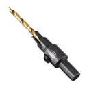 Round Shank Chamfer Drill Bit Set Quick Change Woodworking Countersink Drill Bit Reamer
