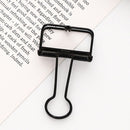 Creative Hollow Color Dovetail Badge Clip 10 Pcs