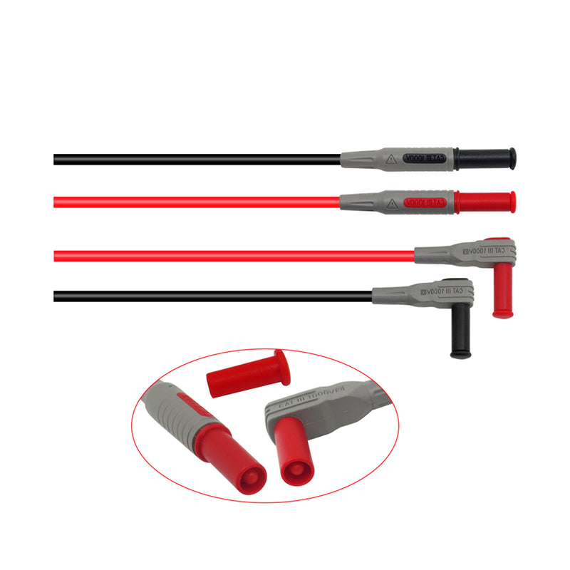 Cleqee P1300C 12-in-1 Super Multimeter Probe Replaceable Probe Clamp Multi Meter Test Lead Kits