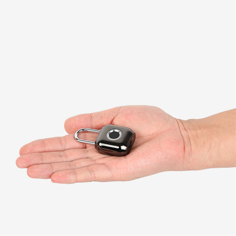 YEELOCK Smart Fingerprint Door Lock Padlock USB Charging Waterproof Keyless Anti Theft Travel Luggage Drawer Safety Lock 0.5 Second Unlock Reddot Design Award From Xiaomi Youpin