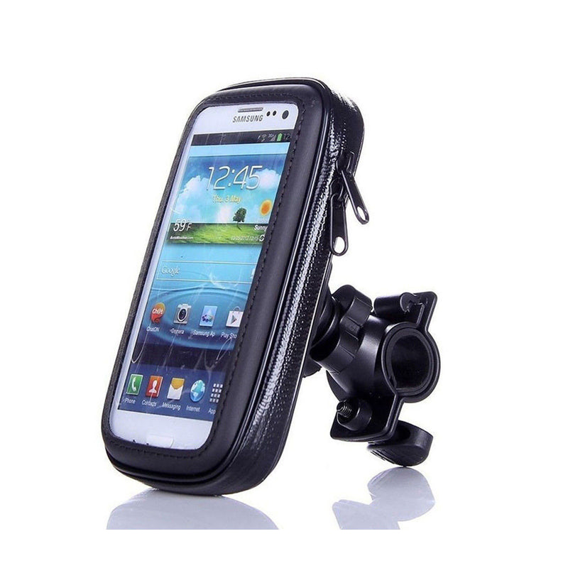 Universal Waterproof Adjustable Motorcycle Bike Bicycle Handlebar Mount Holder Bag for Smartphones