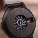 BOBO BIRD R26 Unique Design Men Wrist Watch Wooden Quartz Watch