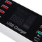 40W QC Smart Desktop Fast Charging Station Charger 7 USB Port Charger For Travel