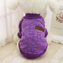 Dog Clothes Warm Puppy Outfit Pet Jacket Coat Winter Dog Clothes Soft Sweater Clothing