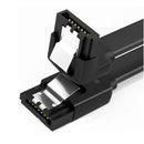 SAMZHE 3UX-05B 6Gbps SATA3.0 Male to Male Straight to Curved / Straight SATA Data Cable