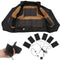 6 in 1 USB Electric Heating Pads Thermal Clothes Heated Mobile Warming Gear