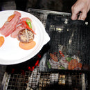 Outdoor Barbecue BBQ Non-Stick Mesh Grilling Bag Mat High Temperature Resistance Camping Picnic