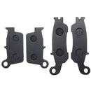 Front+Rear Organic Brake Pads For Yamaha YZ250F Set Full Kit FW FX FY 2007-2015