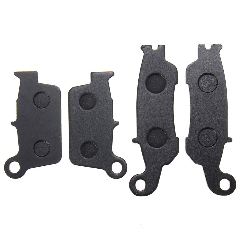 Front+Rear Organic Brake Pads For Yamaha YZ250F Set Full Kit FW FX FY 2007-2015