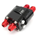 2Pcs Oil Filter Relocation Male Sandwich Fitting Adapter Kit