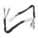 Pair Motorcycel Turn Signal Wiring Adapter Plug Kit For Honda CBR 600 RR 1000RR F2 F3 F4 F4I
