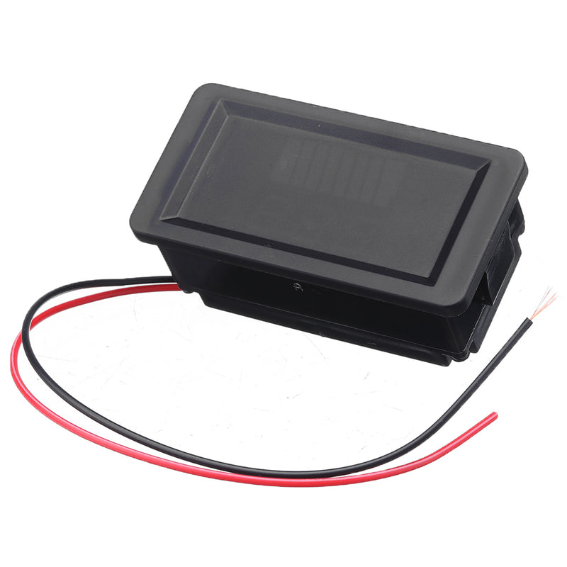 Waterproof 12-60V Electric Universal Battery Voltmeter Battery Power Indicator 12V/24V/36V/48V