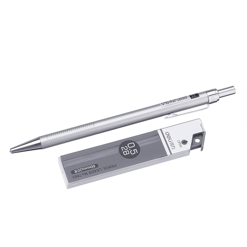 Deli Mechanical Pencil Set Kawaii School Office Supply Student Stationery Artist Paint Press Automatic Pencil For Kids Writing