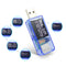 JUWEI 12 in 1 USB Tester DC Digital Voltmeter Ammeter Power Capacity Temperature Tester