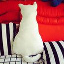 KCASA KC Super Cute Soft Plush Cat Back Sofa Pillow Cushion Stuffed Animal Doll Pillows