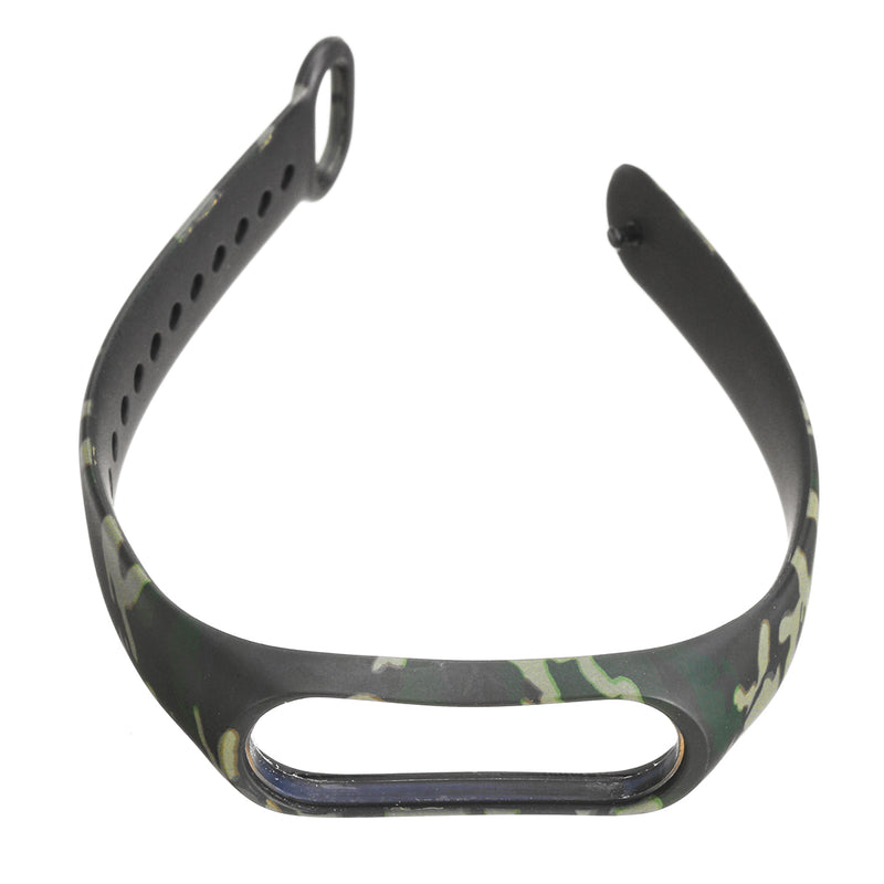 Camouflage Pattern Watch Band Strap  Replacement for Xiaomi Miband 4