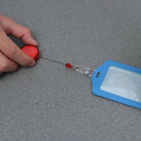 10pcs Retractable Lanyard ID Work Badge Card Holder Business Employee