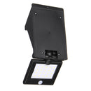 360 Rotating Solar Lighting PIR Motion Sensor Safety Outdoor Garden Wall Light