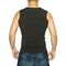 Men Round Neck Waistcoat Warm Heat Holder Thermal Underwear Sleeveless Top Blouse Underclothes