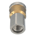 Pressure Washer Drain Sewer Rotary Cleaning Jetter Nozzle 3 Jet 1/8 Inch Female