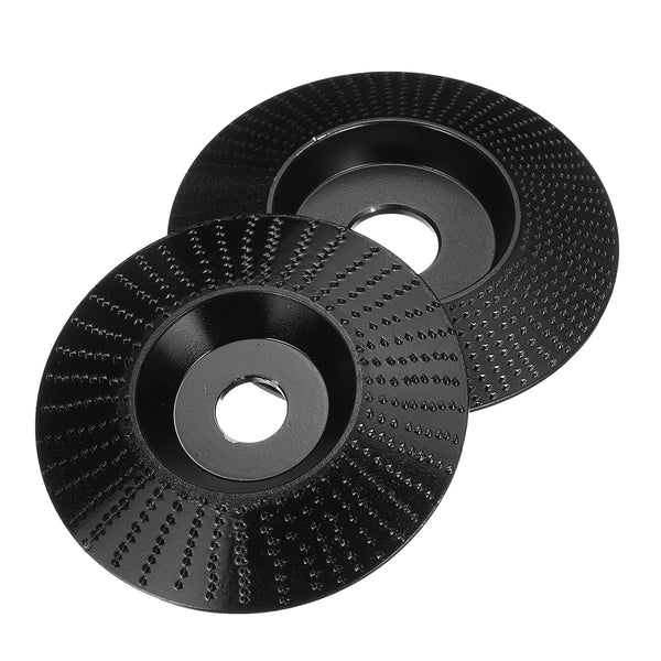 100mm Wood Grinding Wheel Rotary Bevel Disc Sanding Wood Carving Tool Abrasive Disc