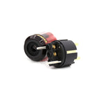 Moonsaudio C-079 P-079e Gold Plated EU Power Plug IEC Audio Connector Brass AC Power Cord Plugs for Speaker
