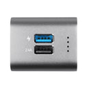 QC3.0 Fast Car Charger Air Purifier Vehicle Air Ionizer Negative Ion Ozone Ozonizer Odor Eliminator USB