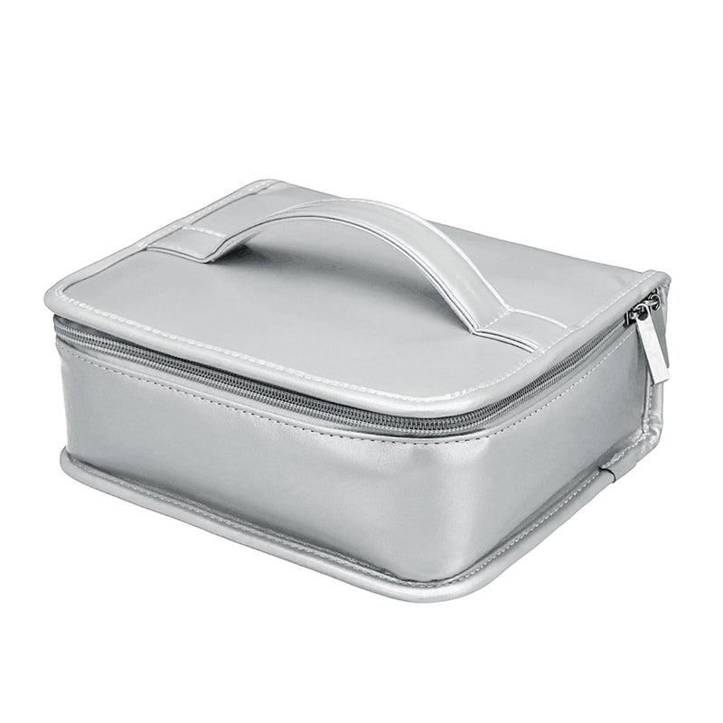 30 Compartments Essential Oil Storage Case PU Leather Portable Travel Bottle Organizer Collecting Bag