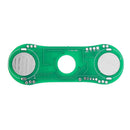DIY LED Luminous Fingertip Gyroscope Kit Rotating Finger Gyro Display Text Pattern Electronic Production Kit