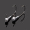 ZANLURE 10pcs Jig Head Fishing Hooks Lead Round Head Jigs  Hooks Fishing Tackle