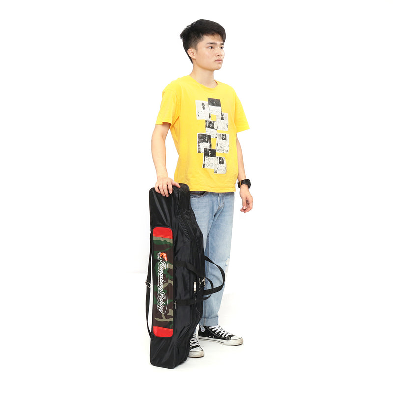 ZANLURE 80cm/90cm Folding Fishing Rod Carrier Multi-functional Fishing Pole Tools Storage Fishing Bag Case Fishing Gear Tackle