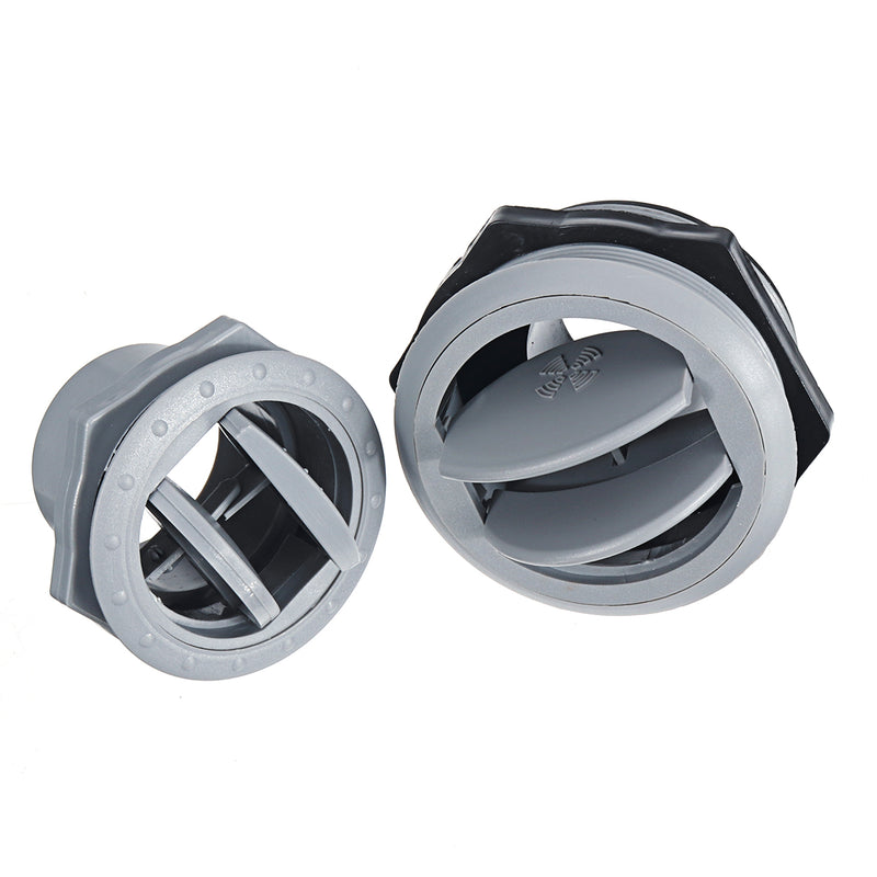 60/75mm Round Air Outlet Vent For RV Bus Boat Yacht Air Conditioner Replacement Accessories