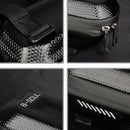 B-SOUL Bike Frame Front Bag Waterproof Hard Shell Bike Tube Bag MTB Road Cycling Bicycle Pouch Storage Bag