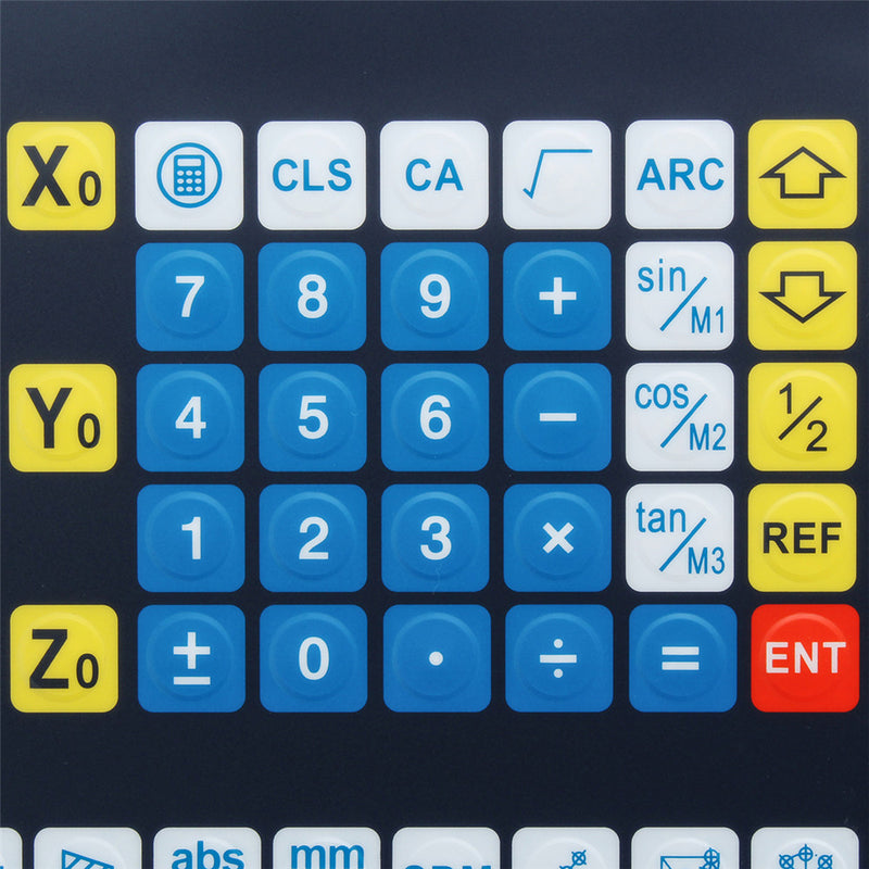 2/3 Axis Grating CNC Milling Digital Readout Display / 50-1000mm Electronic Linear Scale Lathe Tool
