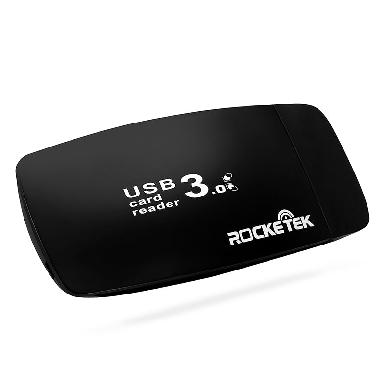 Rocketek CR8 4-In-1 USB 3.0 to TF SD CF MS Card Reader with LED Indicator
